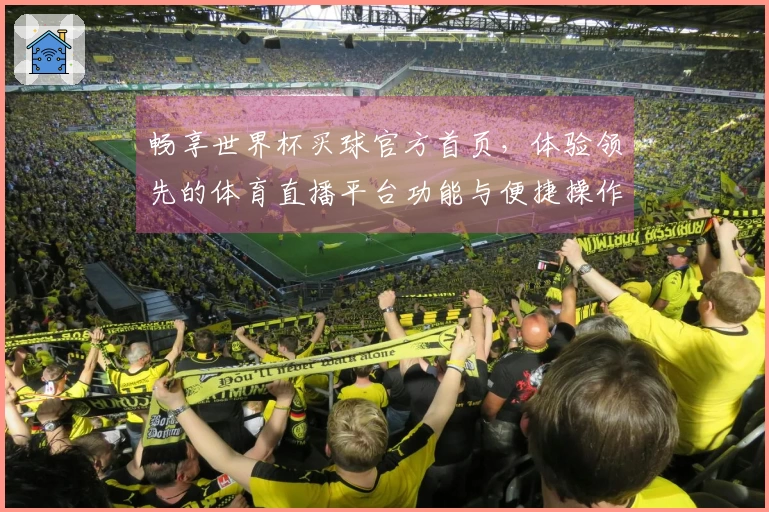 畅享世界杯买球官方首页，体验领先的体育直播平台功能与便捷操作